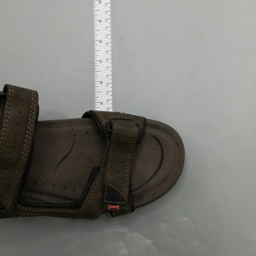 Earth Spirit Shoes Mens Sandals Brown Gelron Hiking Terrain Trail River 7
